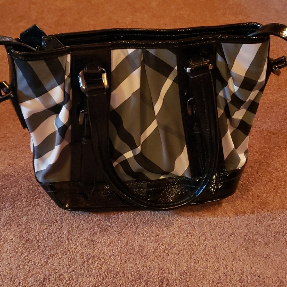 Plaid Burberry Purse